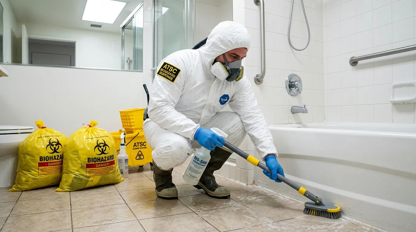 Decontamination equipment deployed for Blood Cleanup in Sierra Madre